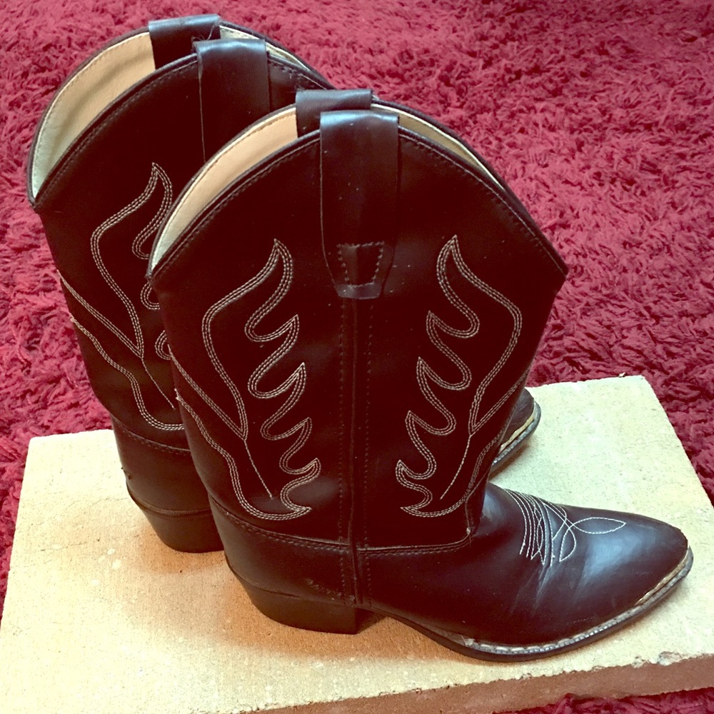 Boys Old West Cowboy Boots